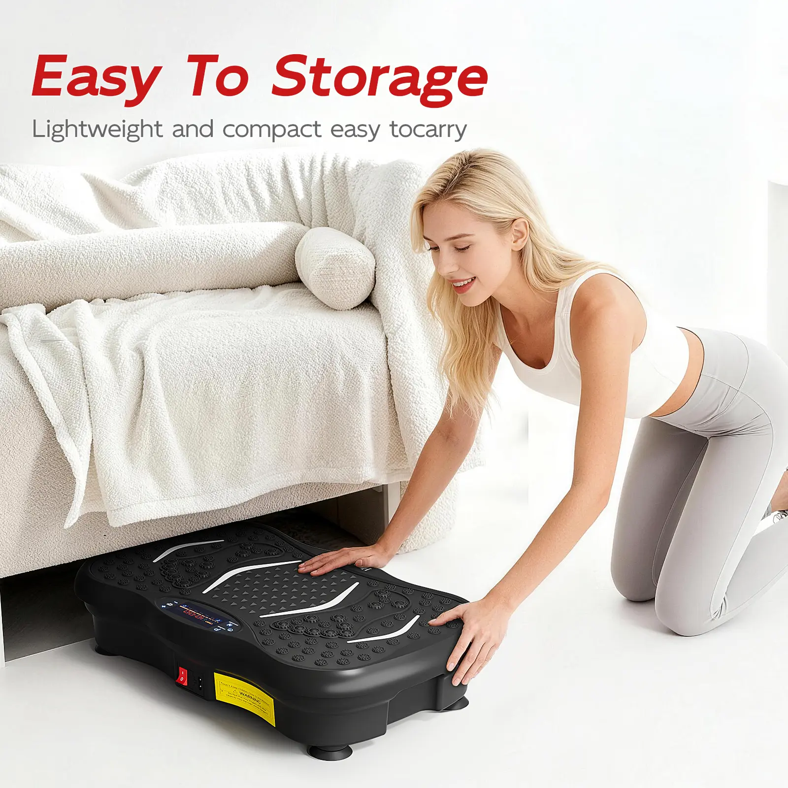 HOPHORSE HORSE Relax muscles Vibration Plate Exercise Machine for Women, 3-in-1 Indoor Home Gym with Bluetooth, Silicone Pedal, 300 lbs Capacity, Adjustable Speeds & Auto Modes for Full-Body Workout outdoorfun - TikTok HOPHORSE HORSE Relax muscles Vibration Plate Exercise Machine for Women, 3-in-1 Indoor Home Gym with Bluetooth, Silicone Pedal, 300 lbs Capacity, Adjustable Speeds & Auto Modes for Full-Body Workout outdoorfun - TikTok