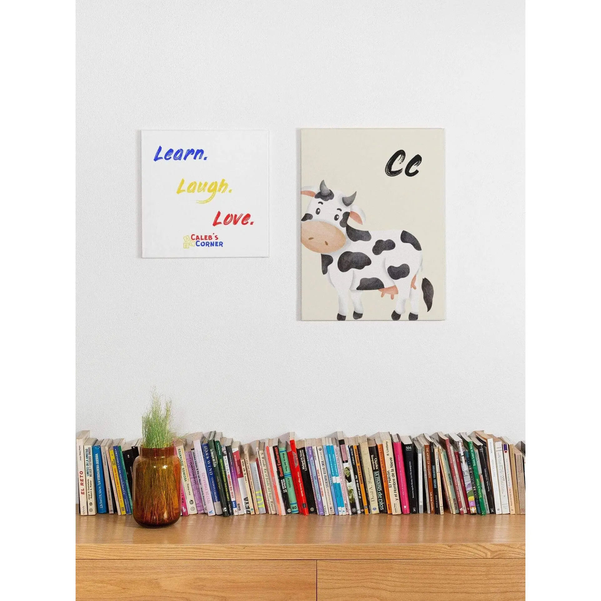 Playroom Alphabet Wall Art - all 26 letters