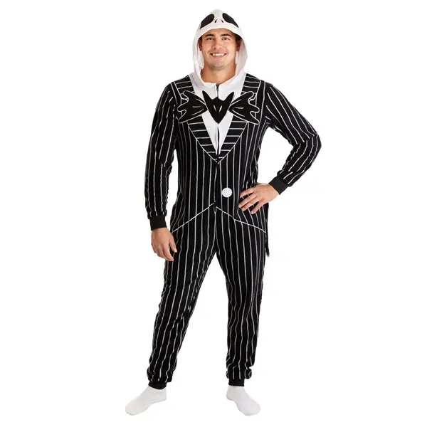 Jack Skellington Nightmare Before Christmas Union Suit