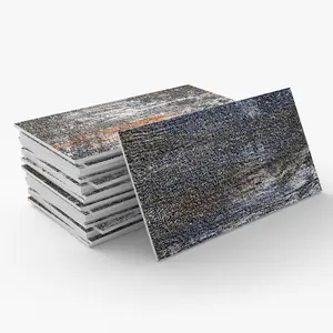 Self-adhesive marble wall paneling (24pcs/48pcs/96pcs), textured foam marble pattern wallpaper, suitable for, bathroom, living room wall decoration, 3 inches X 6 inches