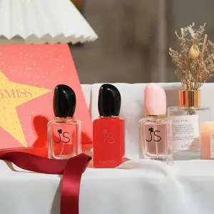 Women's Luxury Perfume Gift Set - 3*30mlong Lasting Eau de Parfum, Elegant Red Star Gift Box, Ideal for Dating, Party & Holiday