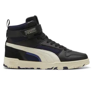 PUMA Mens Rbd Game Better Lace Up Sneakers Shoes Casual - Black