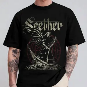 Seether Band Graphic T-Shirt for Men Women S to 5XL
