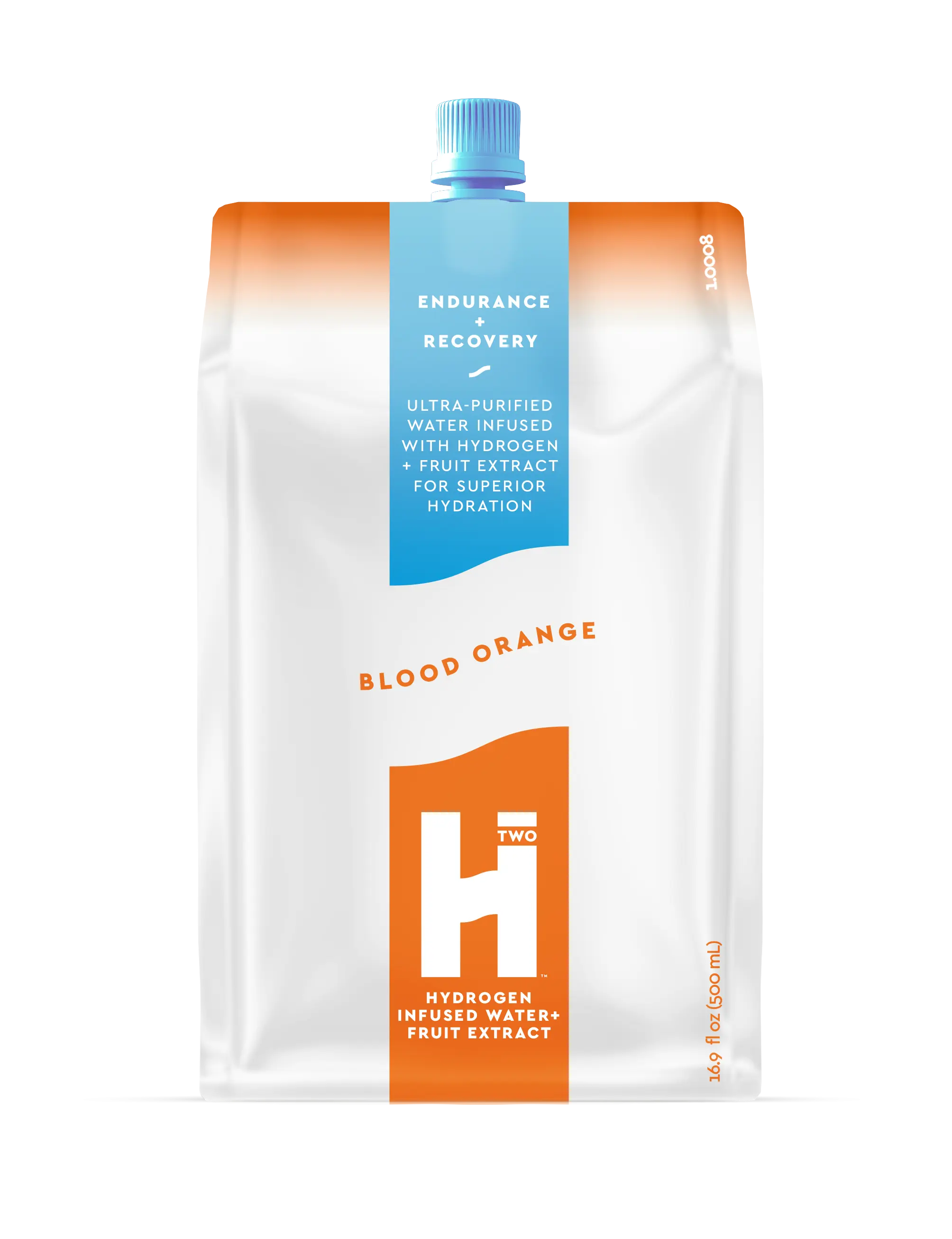 HTWO Blood Orange Hydrogen Water- No Sodium, No Caffeine, Low Carbs, Diabetes & Hypertension Friendly