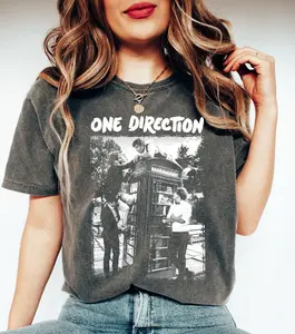 One Direction Fan Gift Tee Highlighting Classic Tour Album Design