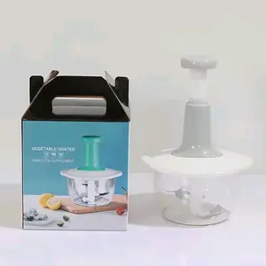 Manual Meat Grinder Manual Food Chopper Vegetable Grinder Press Type Meat Cutter Grinders Egg Whisk Stirrer Kitchen Multifunction Meat Grinders