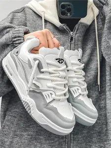 Men's Spring & Fall 2026 Retro Casual Sports Shoes, Summer Anti-Slip Platform Sneakers, Fashion Walking Sneakers, Couple Matched Versatile Footwear, Casual Lifestyle Sneaker, Classic Chunky Sneakers