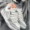 Men's Spring & Fall 2026 Retro Casual Sports Shoes, Anti-Slip Platform Sneakers, Couple‑Matching Versatile Footwear, Breathable Trendy Fashionable Running Shoes for All Seasons