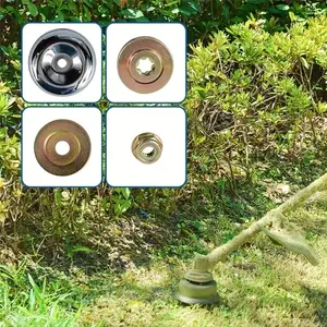 Lawn Mower Head Adapter Nut Fixing Kit, Lawn Mower Blade Nut Fixing Kit, Garden Tool Parts for Lawn Mower