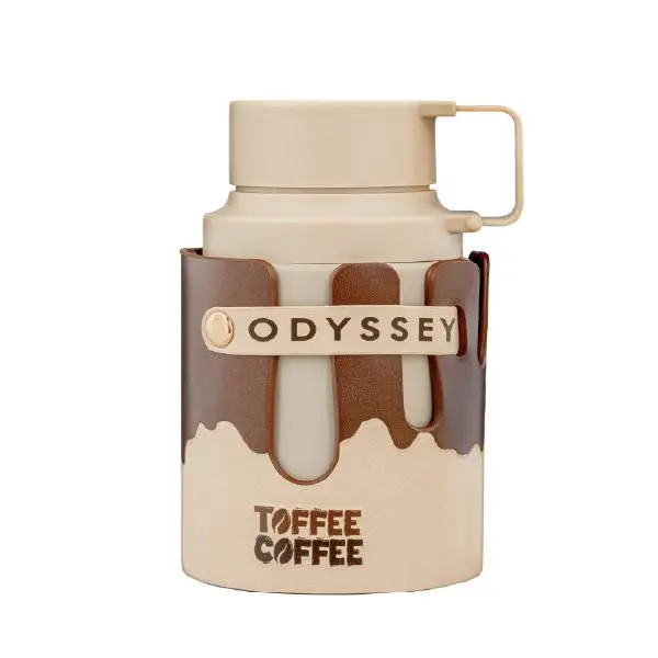Armaf Odyssey Toffee Coffee Café Edition Eau de Parfum, Long-Lasting Unisex Gourmand Fragrance with Cacao and Amber Vanilla Notes, 3.4 oz Single Bottle, Adults, 3 To 3.9 Fl Oz, Edp, Evenings, 3.4 Fl Oz