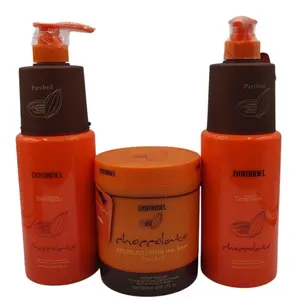 DOMANEL CHOCOLATE 3-STEP HAIR CARE KIT – SHAMPOO, MASK & CONDITIONER