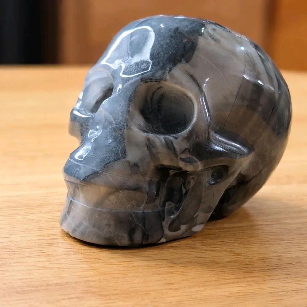 volcano agate skull volcano agate skull