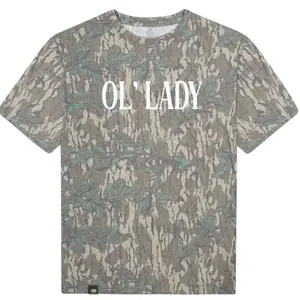 My Ol Lady Mossy Oak Camoflage T-Shirt Funny Retro Vintage Style R