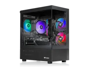 Thermaltake LCGS View 9660T-170 Gaming Desktop (AMD Ryzen 5 9600X, ToughRam 16GB DDR5 6000MT/s RGB Memory, NVIDIA GeForce RTX 5060 Ti 8G, 1TB NVMe M.2, Wifi, Windows 11) V17B-B850-56T-LCS