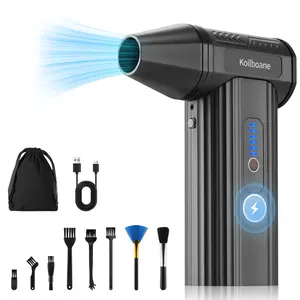 Electric Air Duster-150000RPM Super Power Cordless Air Duster, 3-Gear Adjustable Mini Blower with Fast Charging, Dust Blower for Computer, Keyboard, House, Outdoor and Car
