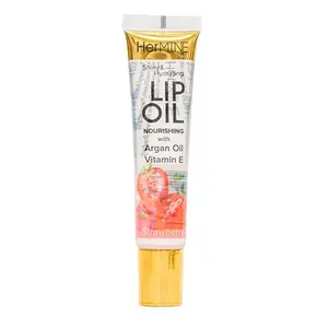 HERMINE - Lip Oil Strawberry Oil Hydrating Lip Balm (7 piece set) Hydrating