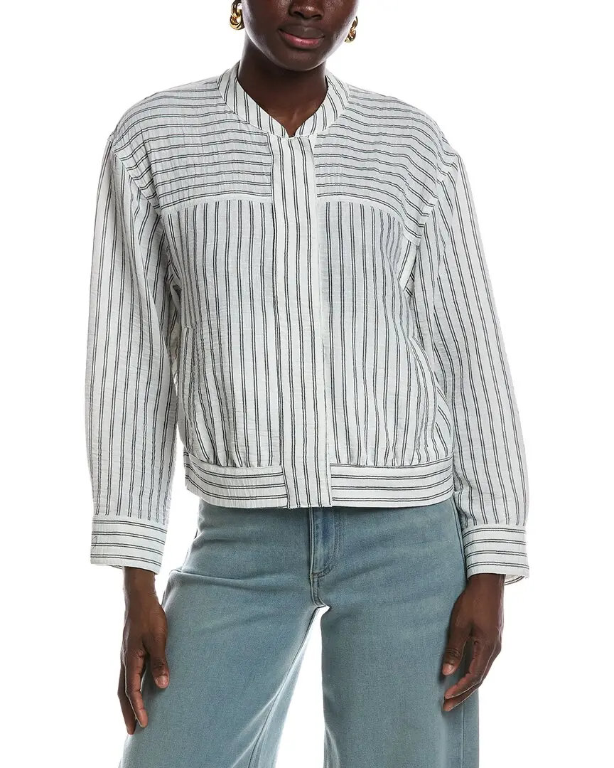 Vince Camuto Snap Front Bomber Jacket