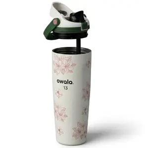 Full Box Owala Freesip 30oz Girl Pink Ribbon Toile UO Urban Outfitters Cup Bottle New Box