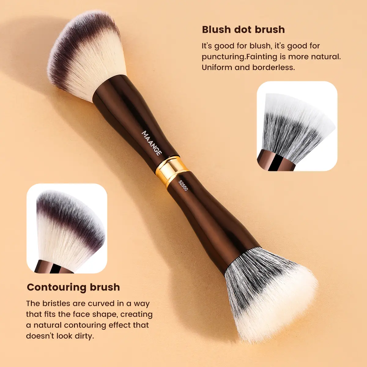 MAANGE Makeup Brush Gift Set with Mirror – 8/5/13 PCS Dual-Ended Brushes for Foundation, Powder, Blush & Concealer, Beginner-Friendly All-in-One Beauty Tools, Perfect for Gifting & Travel MAANGE Makeup Brush Gift Set with Mirror – 8/5/13 PCS Dual-Ended Brushes for Foundation, Powder, Blush & Concealer, Beginner-Friendly All-in-One Beauty Tools, Perfect for Gifting & Travel