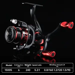 Double rocker spinning wheel Luya fishing wheel no gap fish wheel far cast sea pole wheel