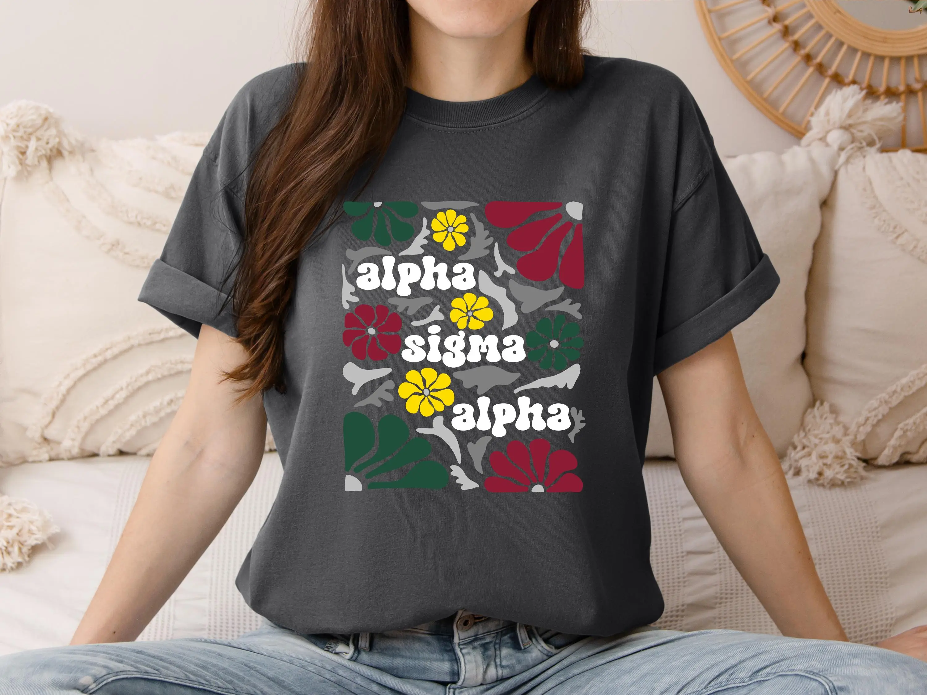 Alpha Sigma Alpha Sorority Shirt – Big Little Sorority Gift