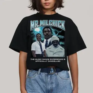 Mr Milchick Severance TShirt  Vintage Severance TV Show Tee Retro Aesthetic Unisex Graphic Shirt Dance Experience 