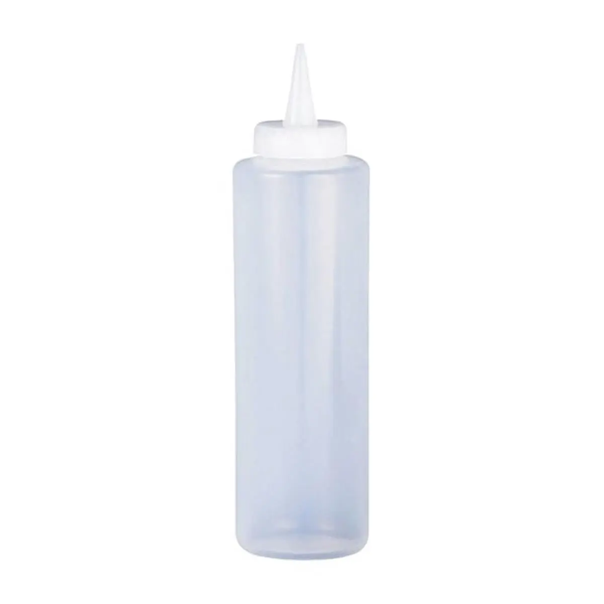 Harold Import 43163 12 oz Plastic Squeeze Bottle Clear