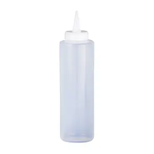 212 MAIN 12oz Plastic Squeeze Dispensing Bottle - Home Organizer Storage Container for Home Supplies (Harold Import 43163), Plastic Dispensing Bottle