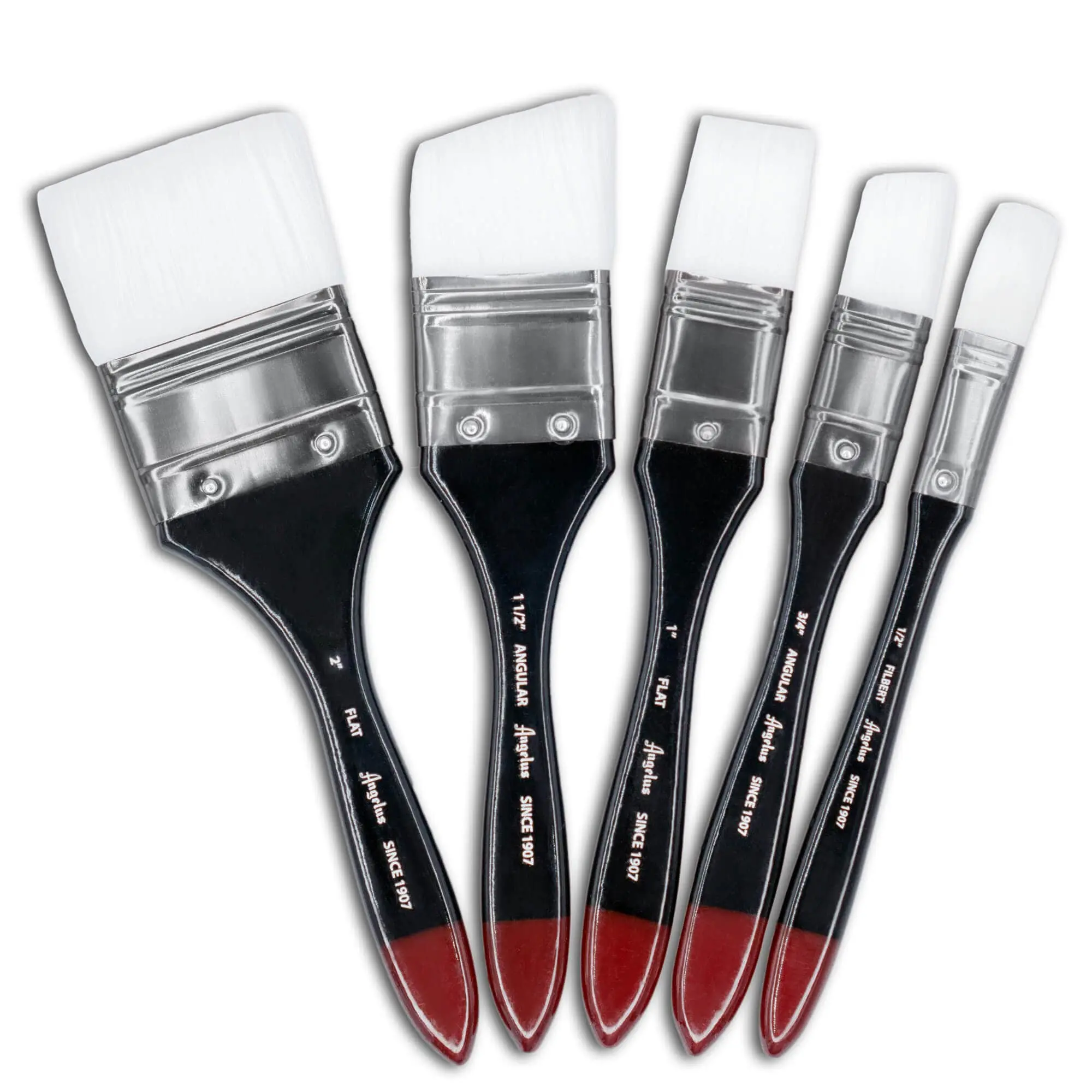Angelus Jumbo Paint Brush Set Angelus Jumbo Paint Brush Set