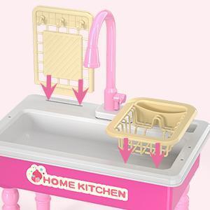 Play Sink with Running Water, Pretend Play Kitchen Sink , Realistic play set learning cookingset Plastic Toy Outdoorfu, Summervibes tiktokshopspringglowup,summervibes outdoorfun Play Sink with Running Water, Pretend Play Kitchen Sink , Realistic play set learning cookingset Plastic Toy Outdoorfu, Summervibes tiktokshopspringglowup,summervibes outdoorfun