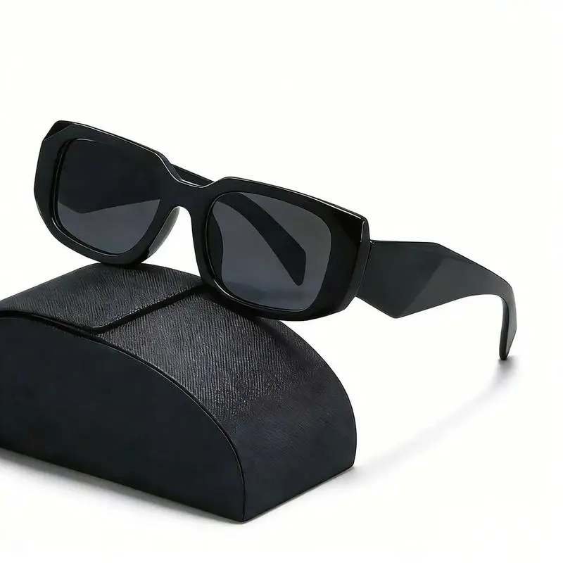 Chunky Square Sunglasses for Women & Men – Thick Frame UV400 Protection Fashion Eyewear