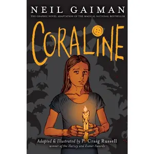 Coraline Graphic Novel: A Graphic Novel by Neil Gaiman||P. Craig Russell [Hardback Book]