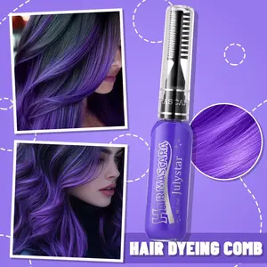 Hair Dyeing Cream, Long-lasting Vibrant Radiant Color Easy To Apply Hair Dyeing Combs, Hair Dyeing Product for Men and Women