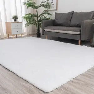Shag Area Rugs for Bedroom Living Room, Indoor Carpet Nursery Rugs for Kids Room Home Decor, Modern Shaggy Rug, Home Decorative Rug, Fluffy Rug