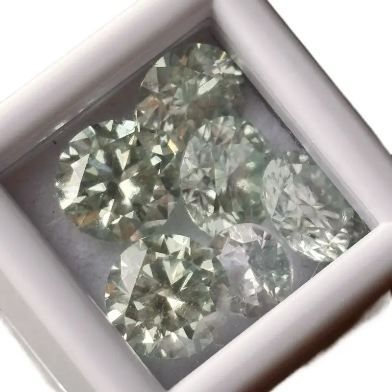Ice Blue Moissanite Diamond