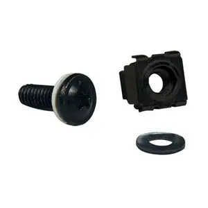 Tripp Lite series SmartRack Square Hole Hardware Kit with 50 M6 screws and washers