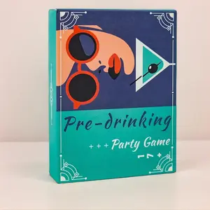 Pre-Drink Dating Game Card Set, Fun Party Tabletop Cards for Couples & Groups, Enhance Friendships & Bonding, Ideal for Gatherings, Couples Drinking Game, Drinking Board Games