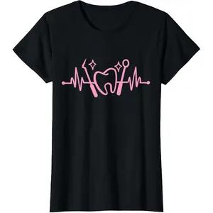 100% Cotton Unisex Dental Assistant Dental Hygienist Dentistry Dentist T-Shirt