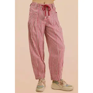 Red Striped Barrel Demin