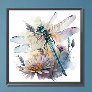 1PC Frameless DIY Paint by Number Kit, 40x40cm Canvas Wall Art with Acrylic Painting Pen, Gift Idea for DIY Painting Enthusiasts