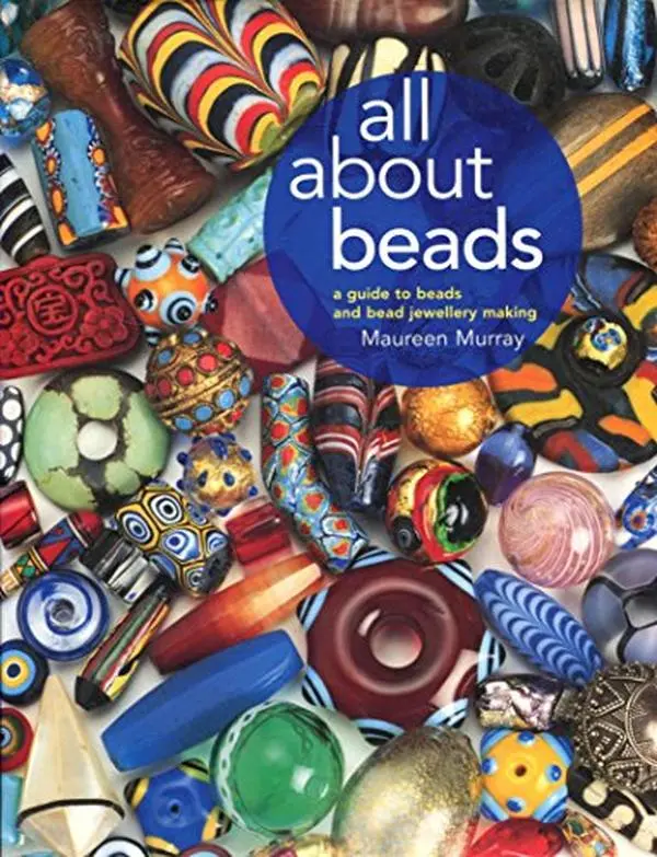 USED Book - All About Beads: A Guide to Beads and Bead Jewellery Making by Maureen Murray (Hardcover) - english