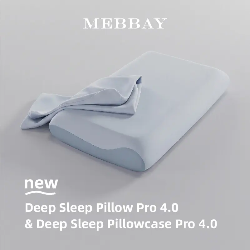 New Deep Sleep Pillow Pro 4.0 – Pressure-Relieving Memory Foam Pillow (Slow-Rebound) – Neck Support & Sleep Aid – Designed for Deep Sleep & Shoulder/Neck Relaxation for Side Sleepers – [Single Pack] Deep Sleep Pillow Pro 4.0 (1 Pillow Core + 1 Pillowcase)
