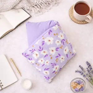 Microwavable Heating Pad - 6" x 12" Flaxseed Hot & Cold Pack | Whiffy