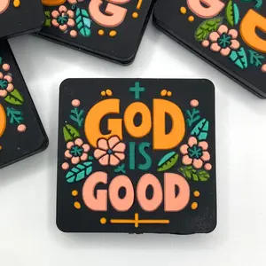 1pc God is Good Silicone Focal Beads - Faith & God Beads | DIY Craft Beading & Beaded Projects Religious