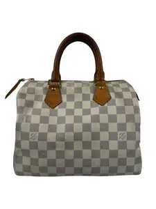 Pre-owned na Shoulder Bags Louis Vuitton Damier Azur Speedy 25