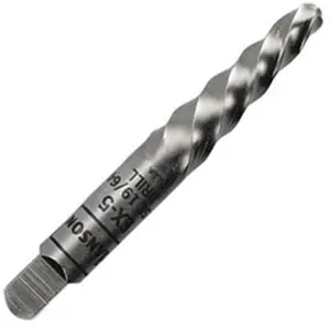 212 MAIN EX-6 Model Spiral Screw Extractor - Aggressive Grip, Size-Marked Design, Ideal for Bolt Removal
