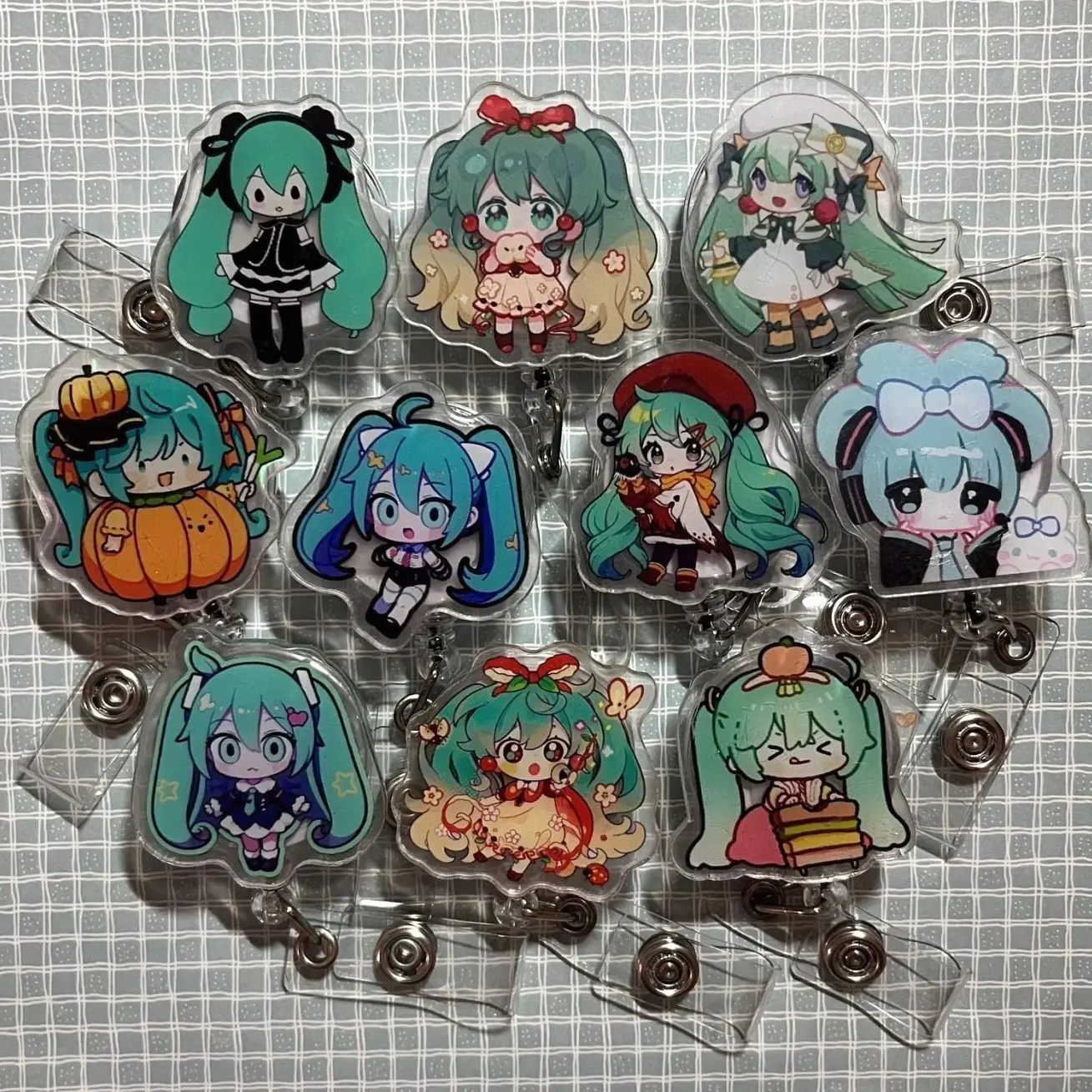 28 Ops (not combo 28)  Anime Retractable Badge Reel