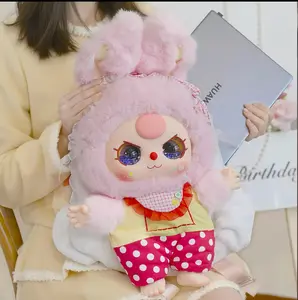 QIQI-Your backpack plush box Bunny Plush Dolls，Soft Furry Collectibles，Stuffed Animal