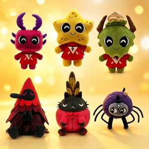 Gothic-style plush toys, dark-themed cartoon dolls, home cushions, collectible gifts, soft and comfortable sofa decorations.