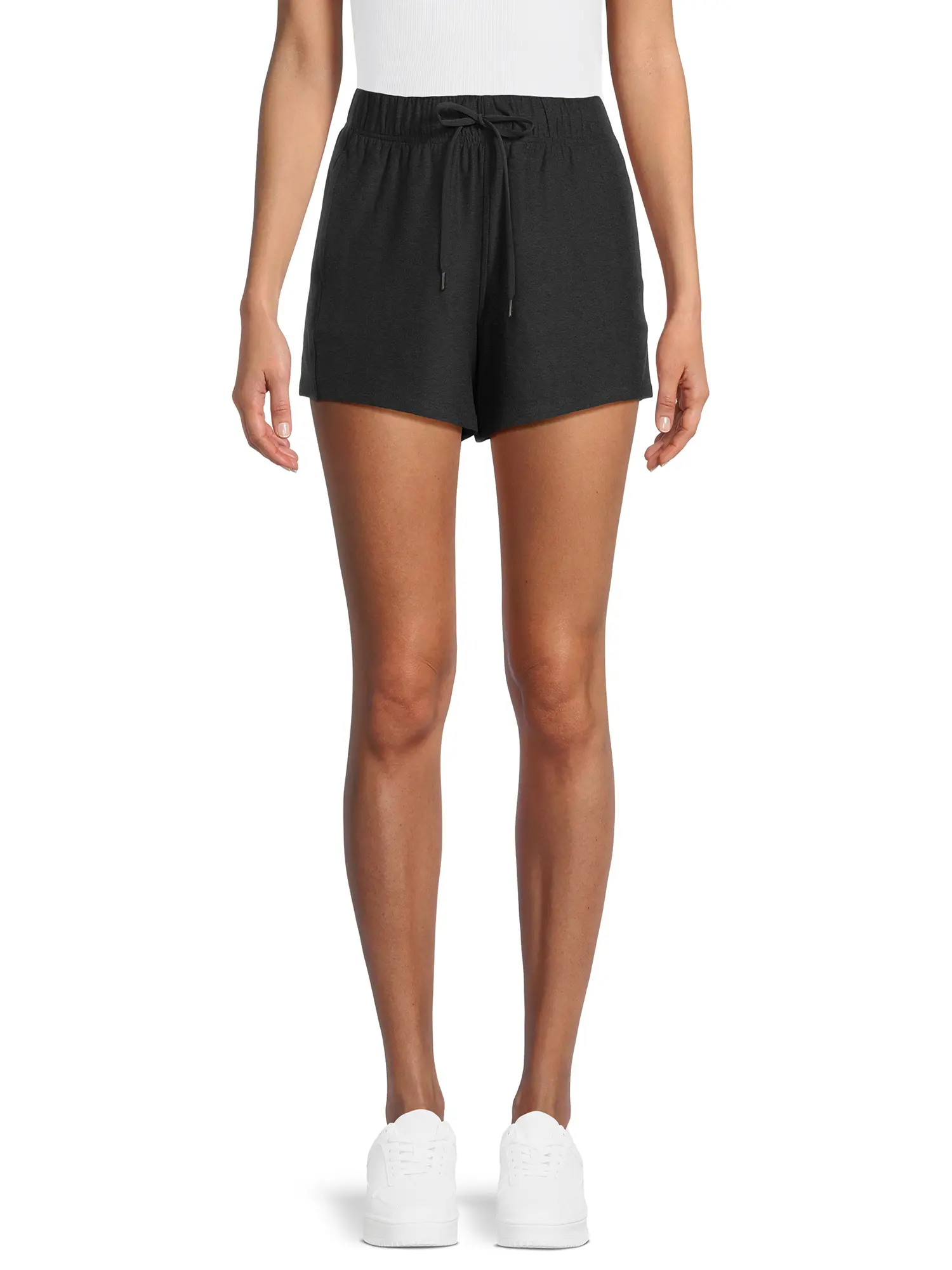 Athletic Works Women's and Women’s Plus Size ButterCore Soft Performance Gym Shorts, 5.5” Inseam, Sizes 1X-4X